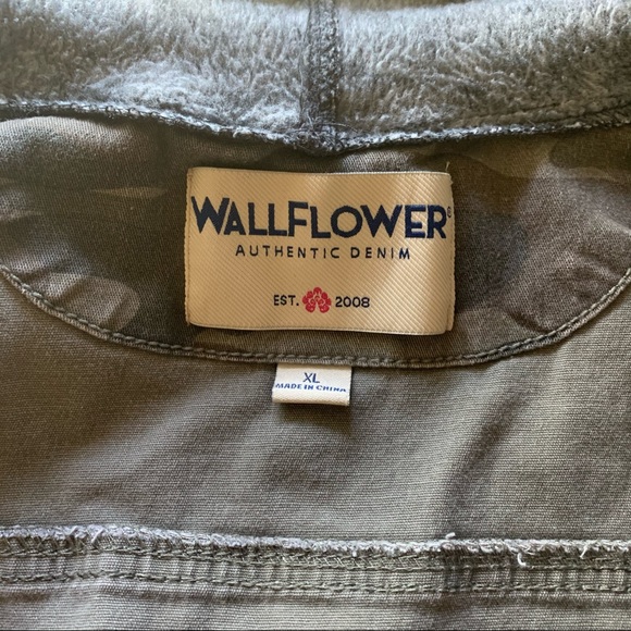 Wallflower Denim Camo Hoodie - Picture 6 of 11